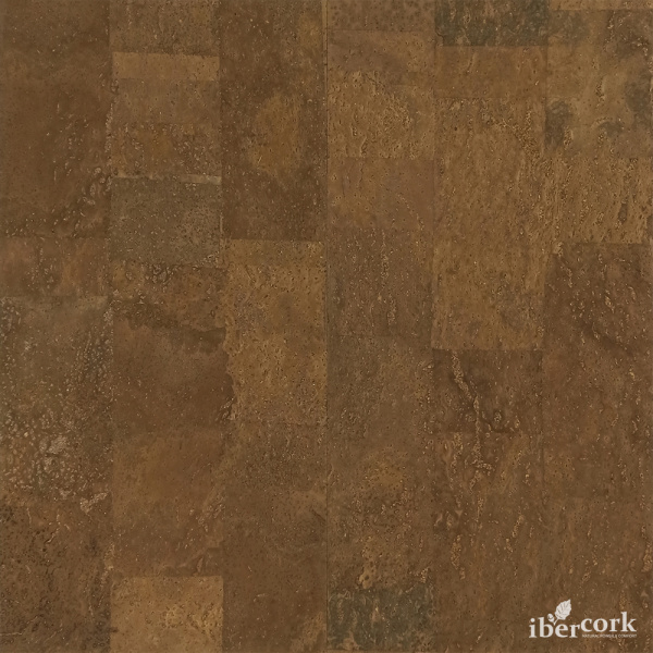 Пробковый клеевой паркет IberCork Саламанка маррон 6 SG